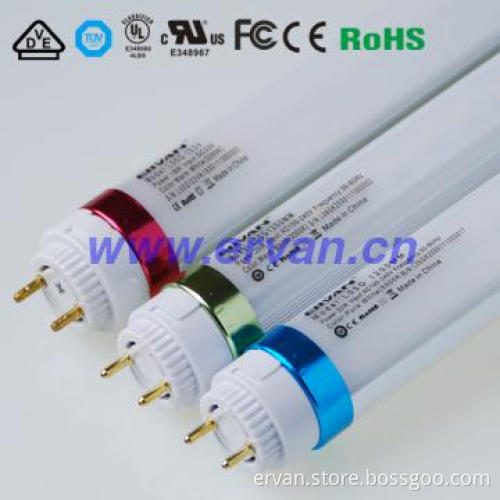 UL TUV VDE Approved T8 Sandard Tube LED Light with Rotating End Cap